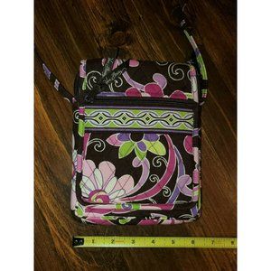 VERA BRADLEY Mini Hipster PURPLE PUNCH Crossbody Shoulder Bag